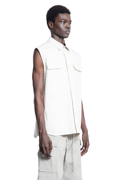 RICK OWENS MAN WHITE SHIRTS