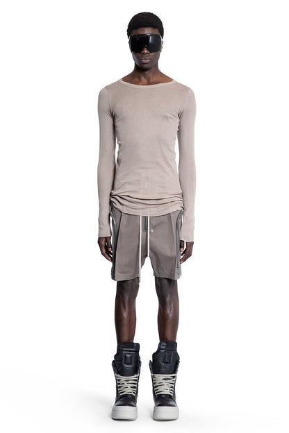 RICK OWENS MAN BEIGE T-SHIRTS & TANK TOPS