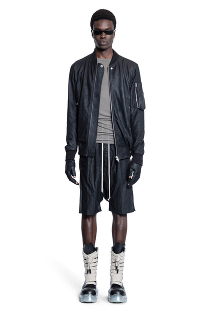 RICK OWENS MAN GREY T-SHIRTS & TANK TOPS