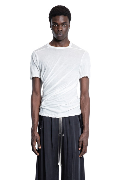 RICK OWENS MAN WHITE T-SHIRTS & TANK TOPS