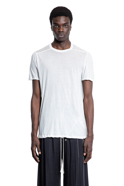 RICK OWENS MAN WHITE T-SHIRTS & TANK TOPS