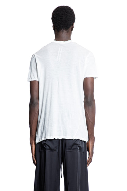 RICK OWENS MAN WHITE T-SHIRTS & TANK TOPS