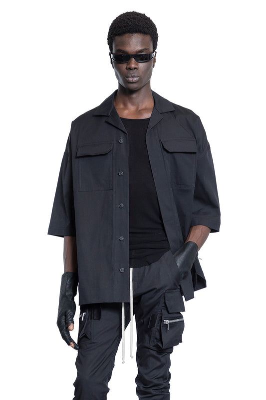 RICK OWENS MAN BLACK SHIRTS