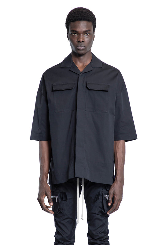 RICK OWENS MAN BLACK SHIRTS