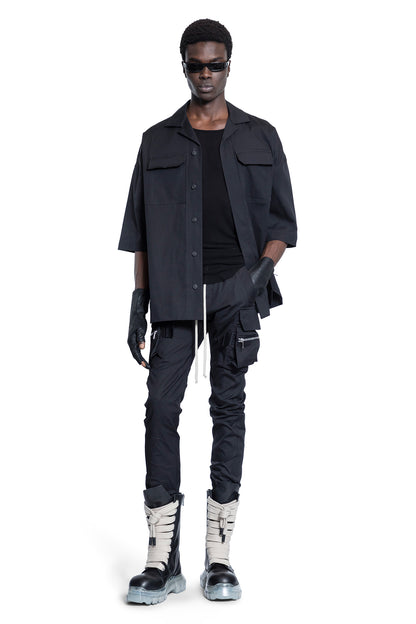 RICK OWENS MAN BLACK SHIRTS