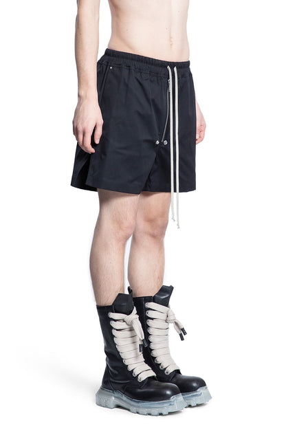 RICK OWENS MAN BLACK SHORTS