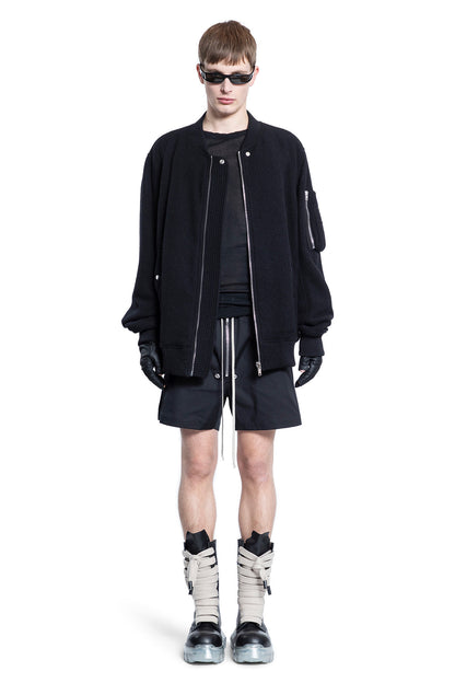 RICK OWENS MAN BLACK SHORTS