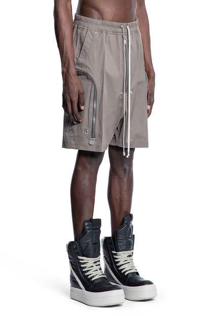 RICK OWENS MAN GREY SHORTS & SKIRTS