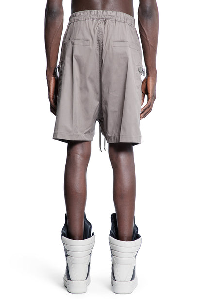 RICK OWENS MAN GREY SHORTS & SKIRTS