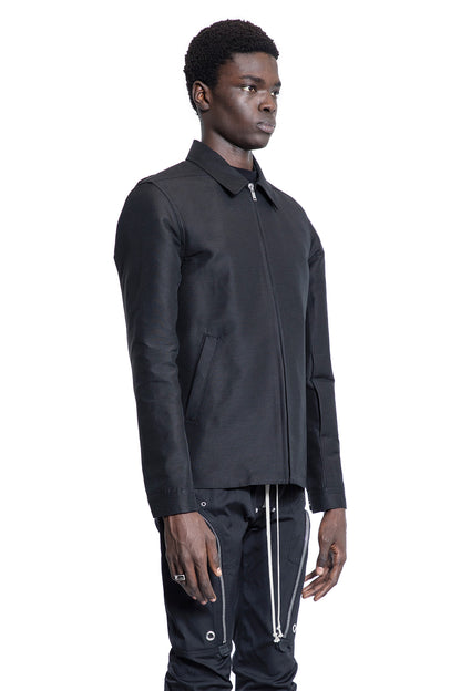 RICK OWENS MAN BLACK JACKETS