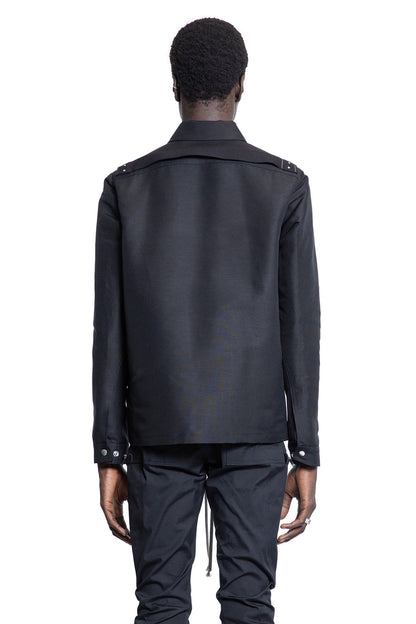 RICK OWENS MAN BLACK JACKETS