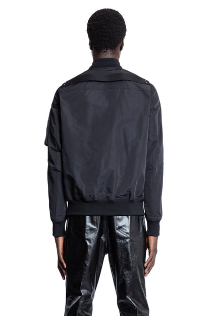 RICK OWENS MAN BLACK JACKETS