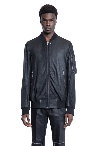 RICK OWENS MAN BLACK JACKETS