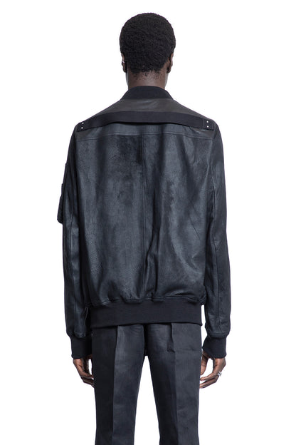 RICK OWENS MAN BLACK JACKETS