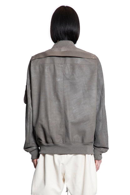 RICK OWENS MAN GREY JACKETS