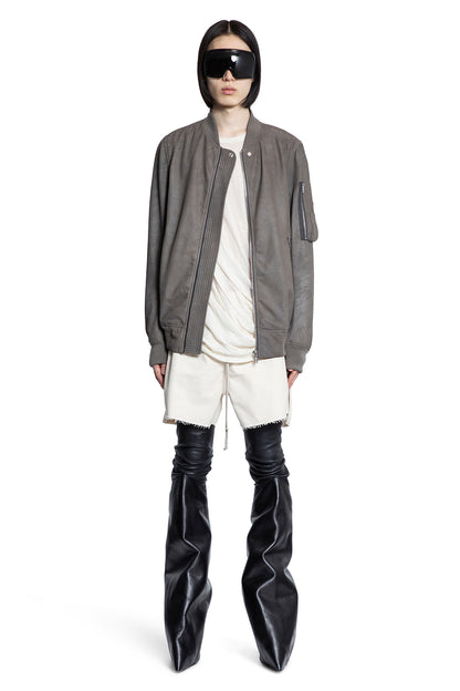 RICK OWENS MAN GREY JACKETS