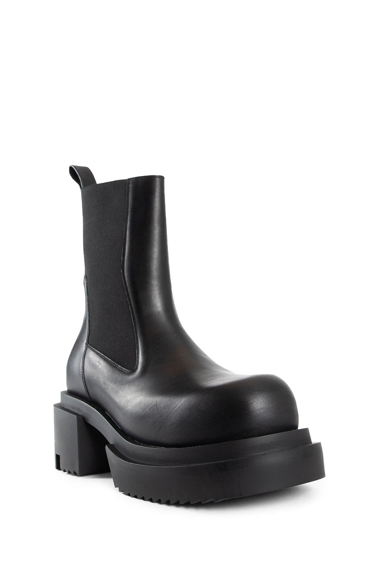 RICK OWENS MAN BLACK BOOTS