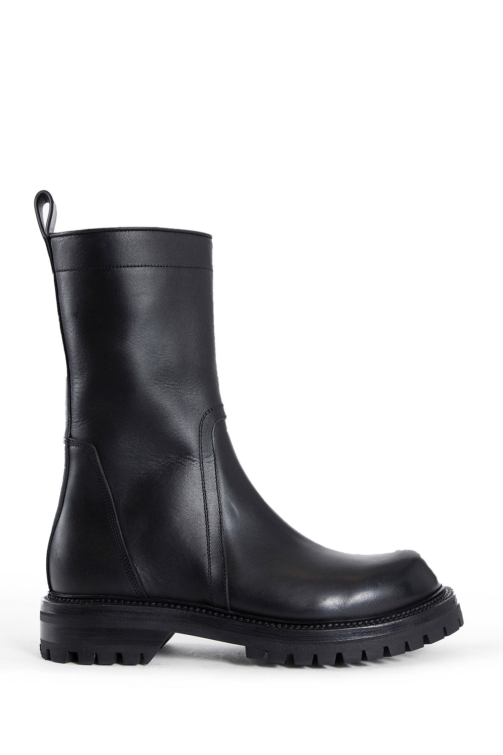 RICK OWENS MAN BLACK BOOTS