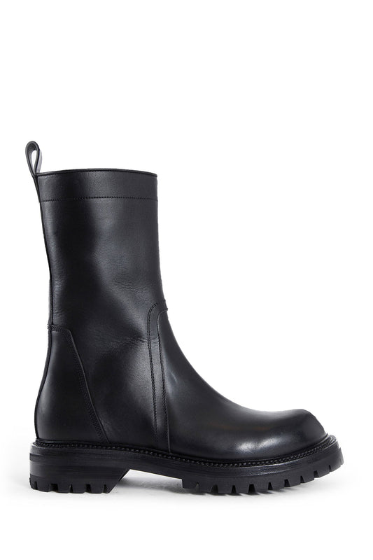 RICK OWENS MAN BLACK BOOTS