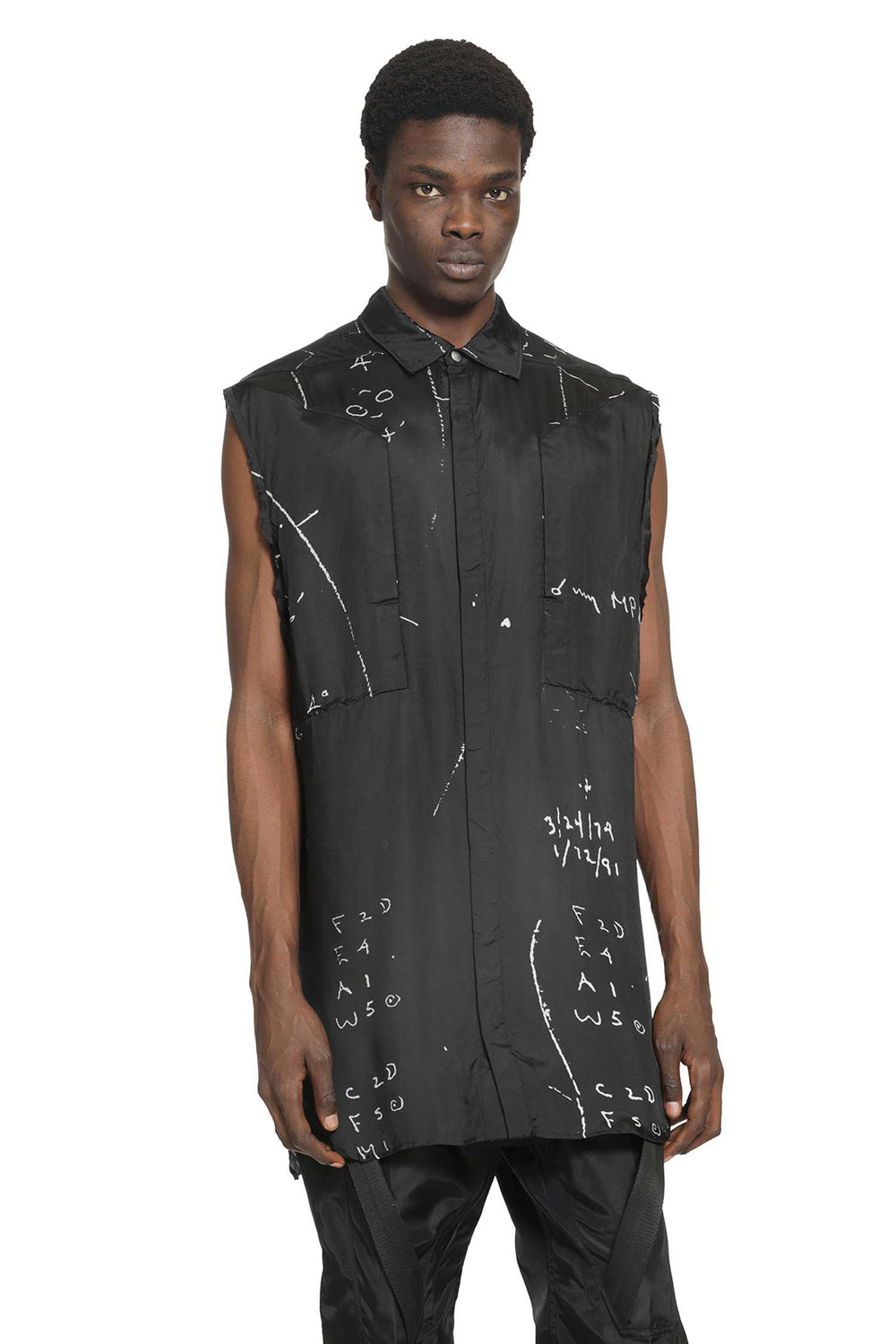 RICK OWENS Temple Jumbo SL Outershirt man