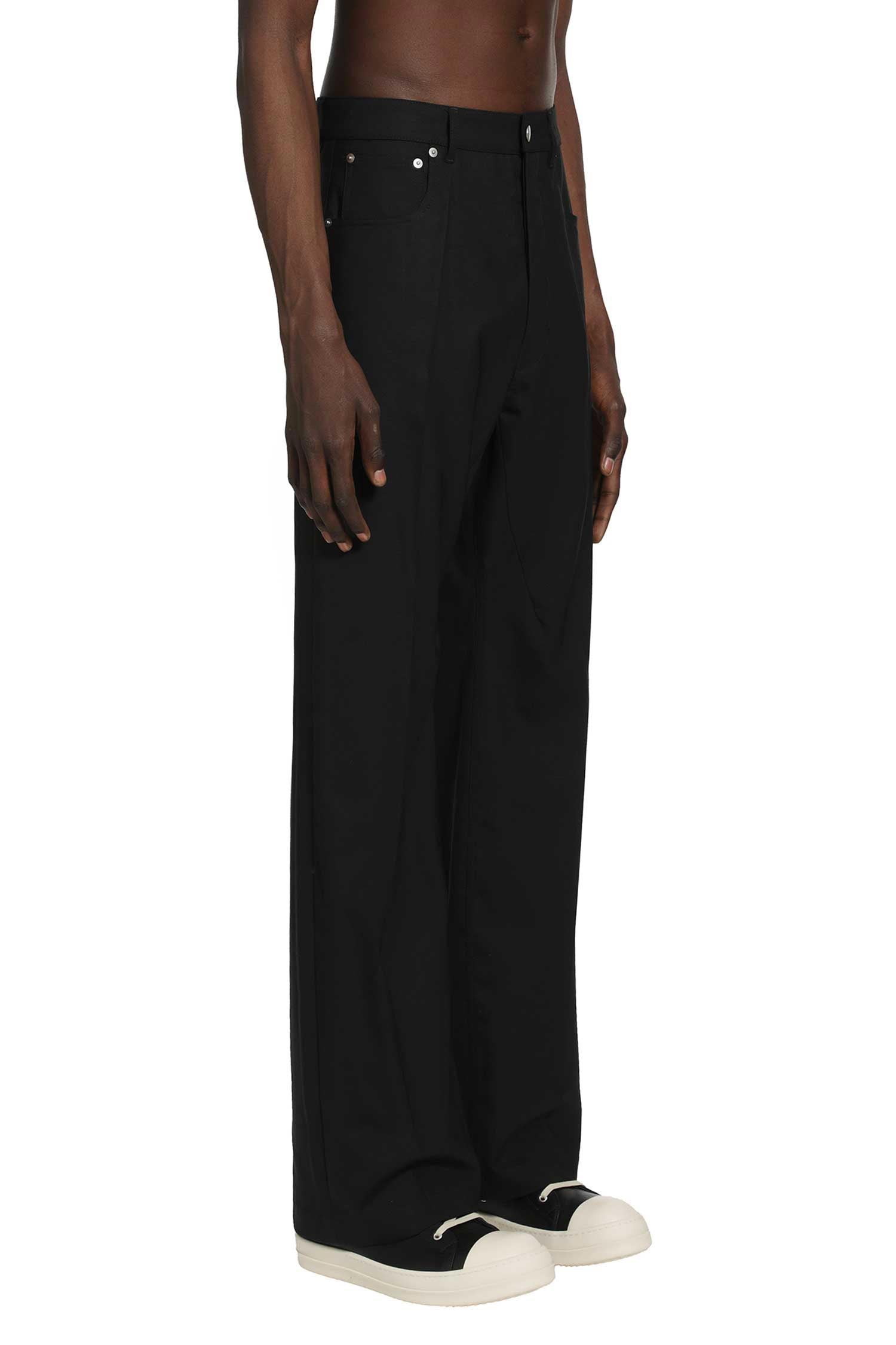 RICK OWENS Temple Geth Jeans in Paper Wool man