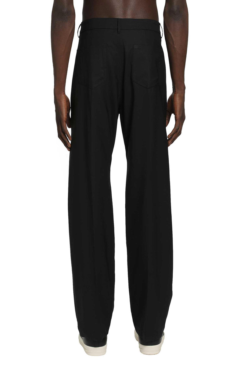 RICK OWENS Temple Geth Jeans in Paper Wool man