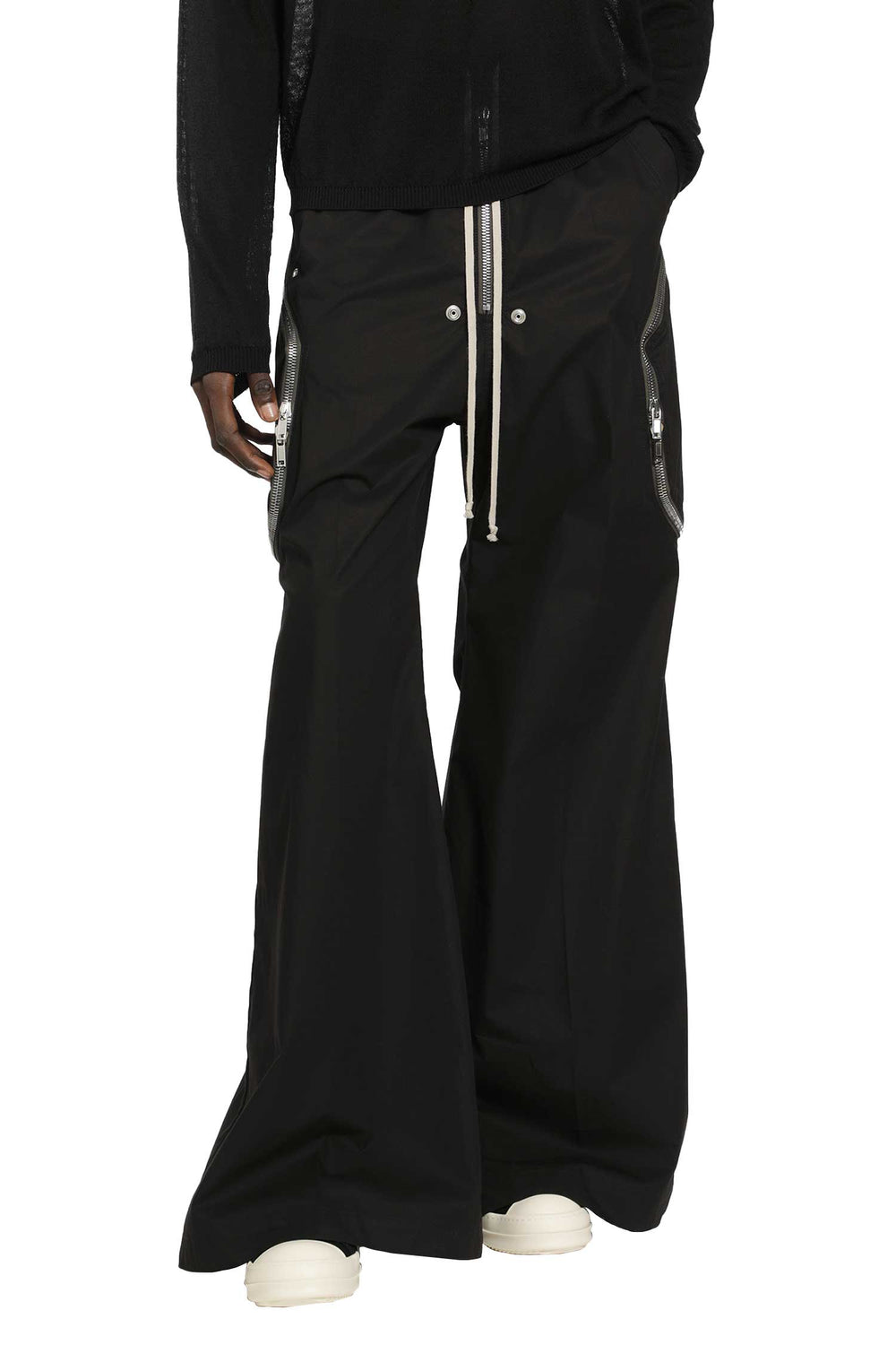RICK OWENS Temple Heizer Belas in Cotton Poplin man