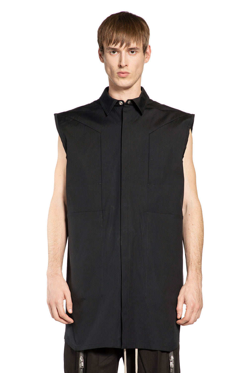 RICK OWENS Temple Jumbo SL Outshirt man