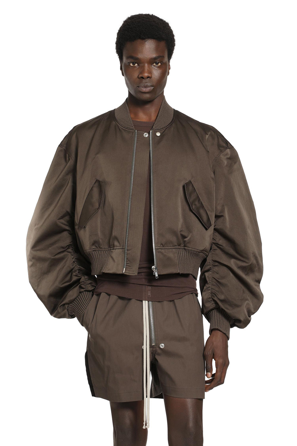 RICK OWENS Temple Secchia Flight in Tech Duchesse man