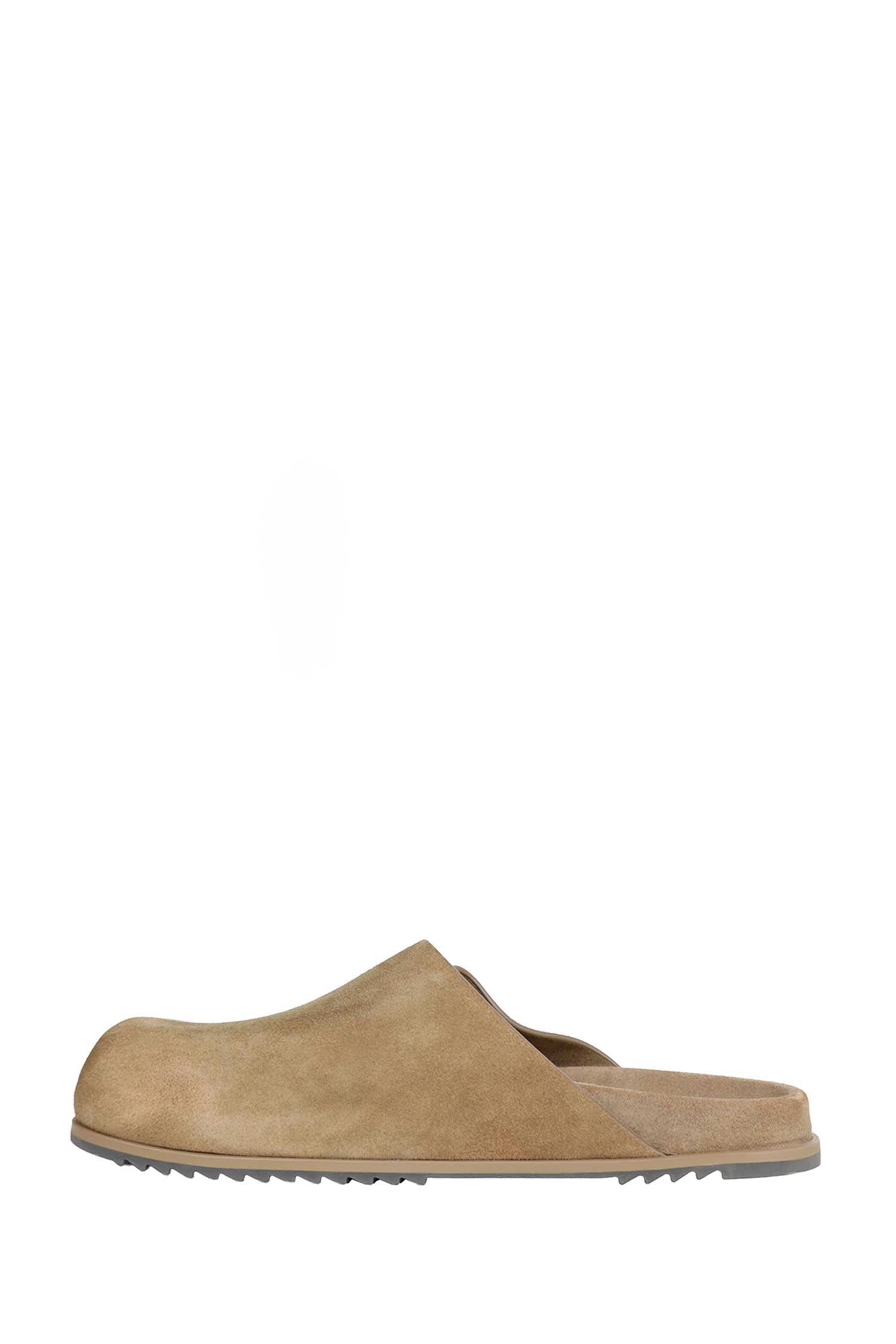 RICK OWENS Granola Suede Mules man