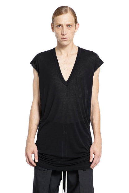 Antonioli RICK OWENS MAN BLACK T-SHIRTS & TANK TOPS