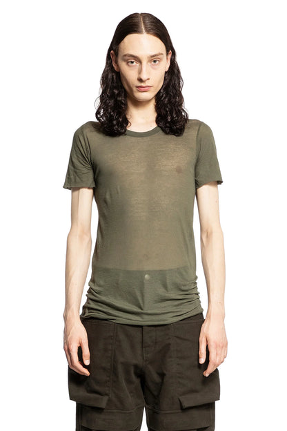 Antonioli RICK OWENS MAN GREEN T-SHIRTS & TANK TOPS