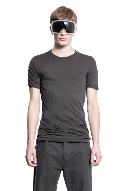 RICK OWENS MAN GREY T-SHIRTS & TANK TOPS