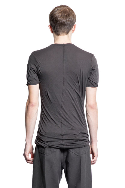 RICK OWENS MAN GREY T-SHIRTS & TANK TOPS