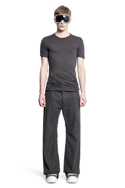 RICK OWENS MAN GREY T-SHIRTS & TANK TOPS