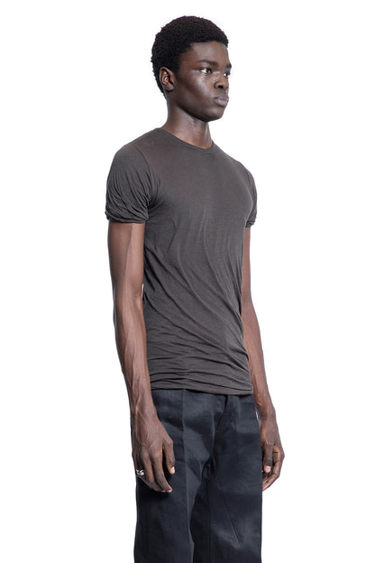 RICK OWENS MAN GREY T-SHIRTS & TANK TOPS