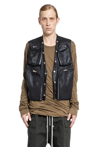 Antonioli RICK OWENS MAN GREEN T-SHIRTS & TANK TOPS
