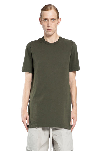 RICK OWENS MAN GREEN T-SHIRTS & TANK TOPS