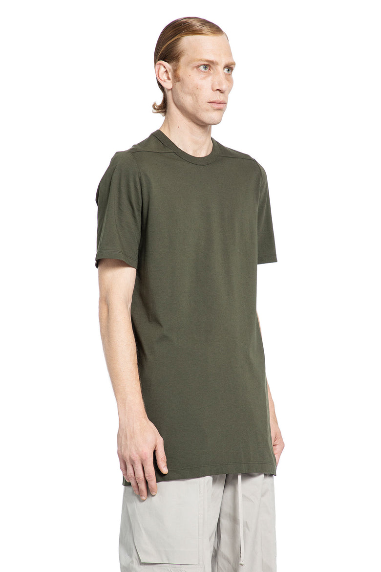 RICK OWENS MAN GREEN T-SHIRTS & TANK TOPS