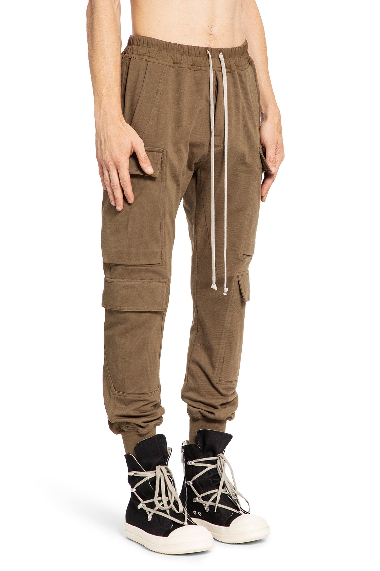 RICK OWENS MAN BROWN TROUSERS