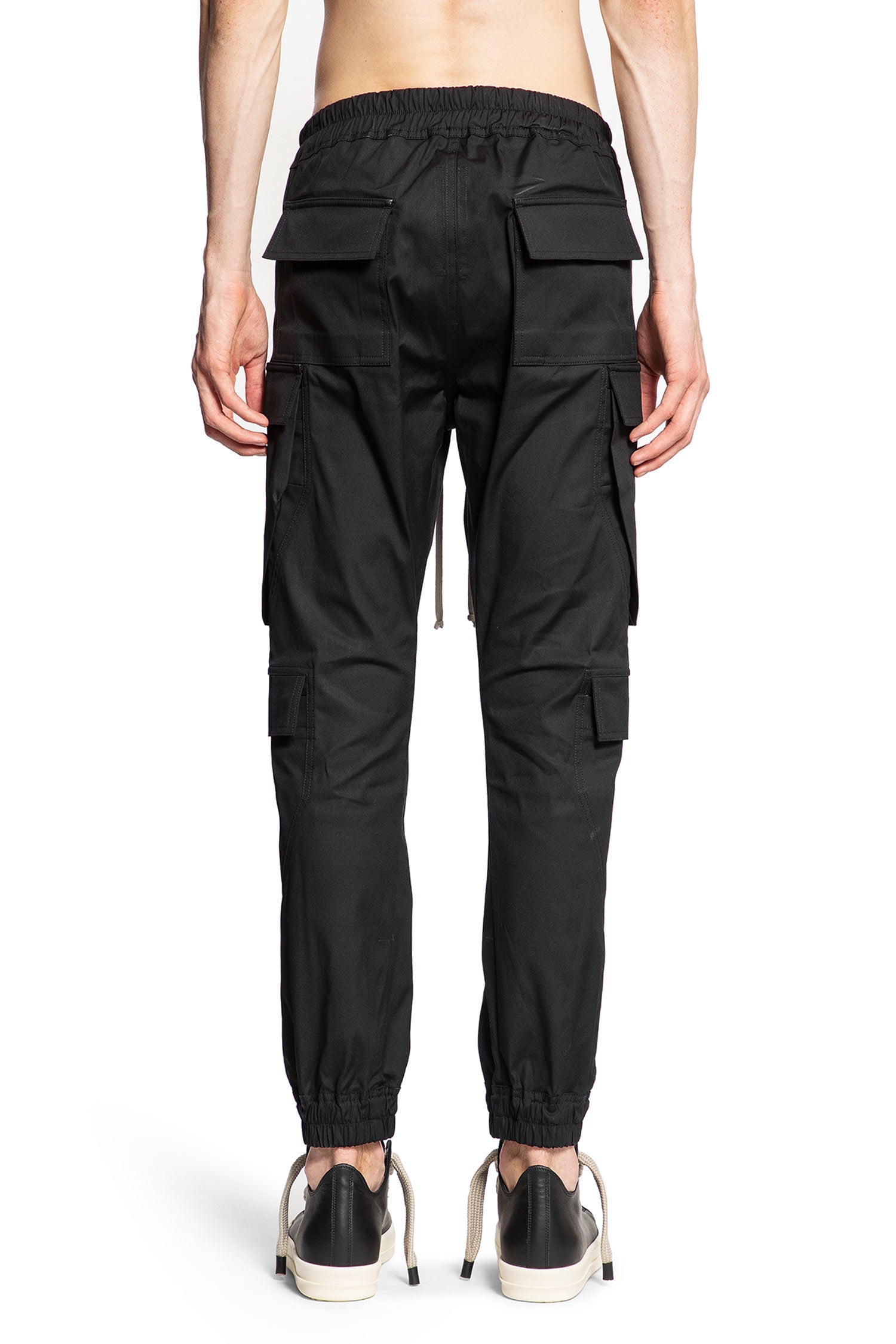 RICK OWENS MAN BLACK TROUSERS