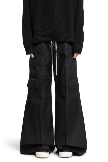 RICK OWENS MAN BLACK TROUSERS