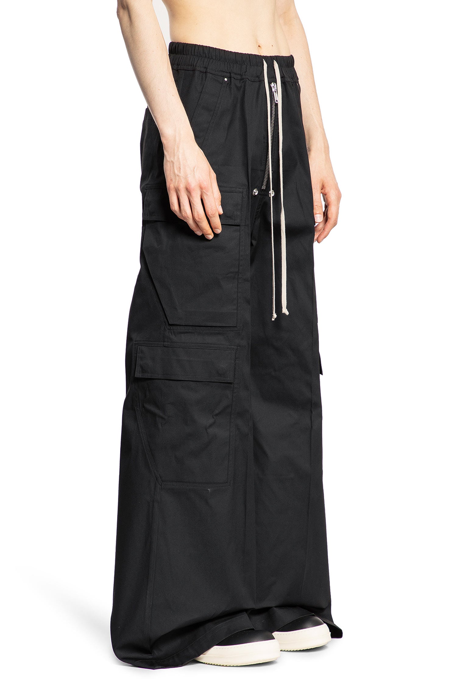 RICK OWENS MAN BLACK TROUSERS