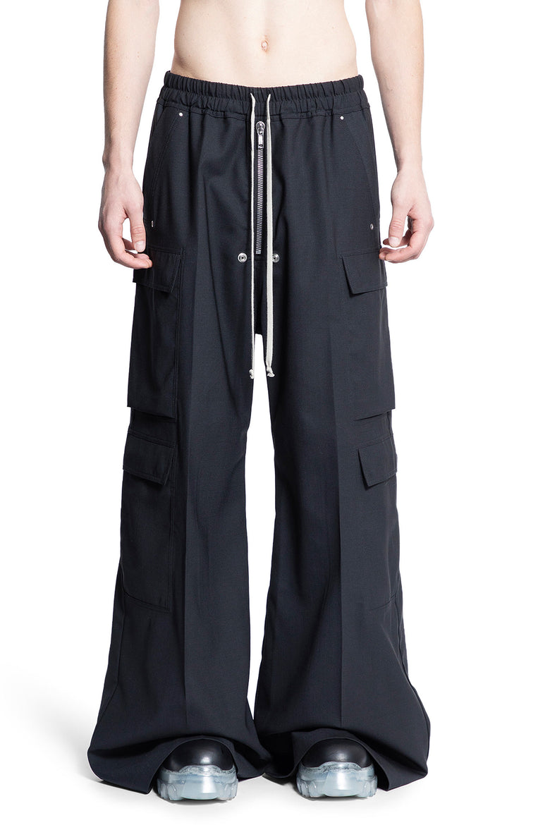 RICK OWENS MAN BLACK TROUSERS