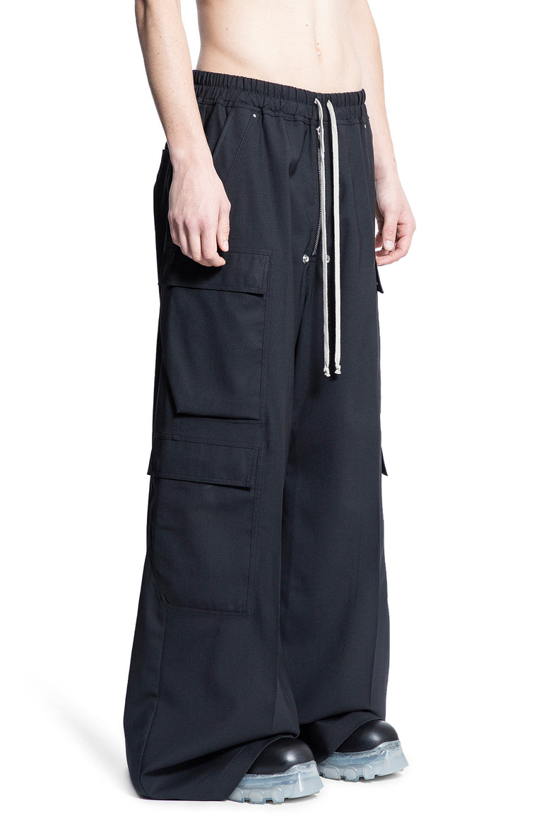 RICK OWENS MAN BLACK TROUSERS