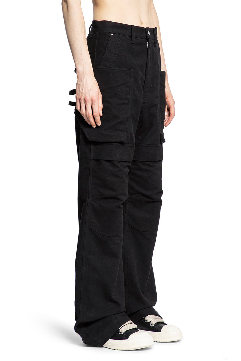 RICK OWENS MAN BLACK TROUSERS