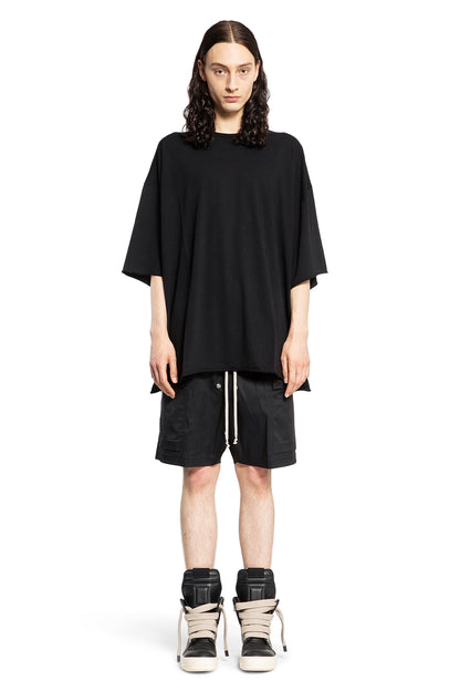 RICK OWENS MAN BLACK SHORTS & SKIRTS