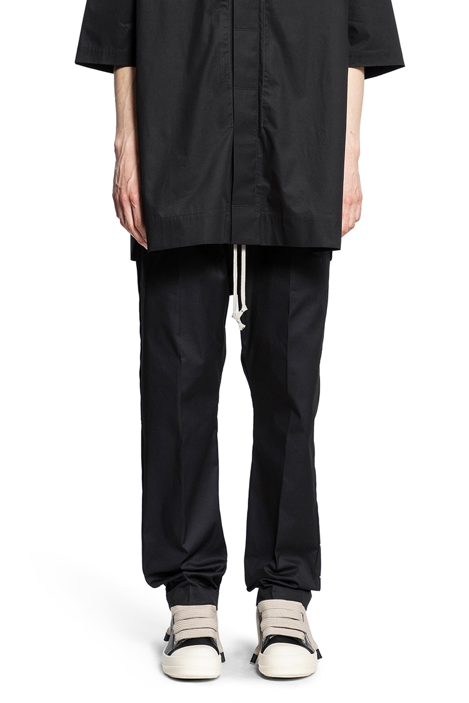 RICK OWENS MAN BLACK TROUSERS