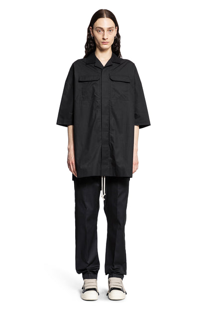 RICK OWENS MAN BLACK TROUSERS