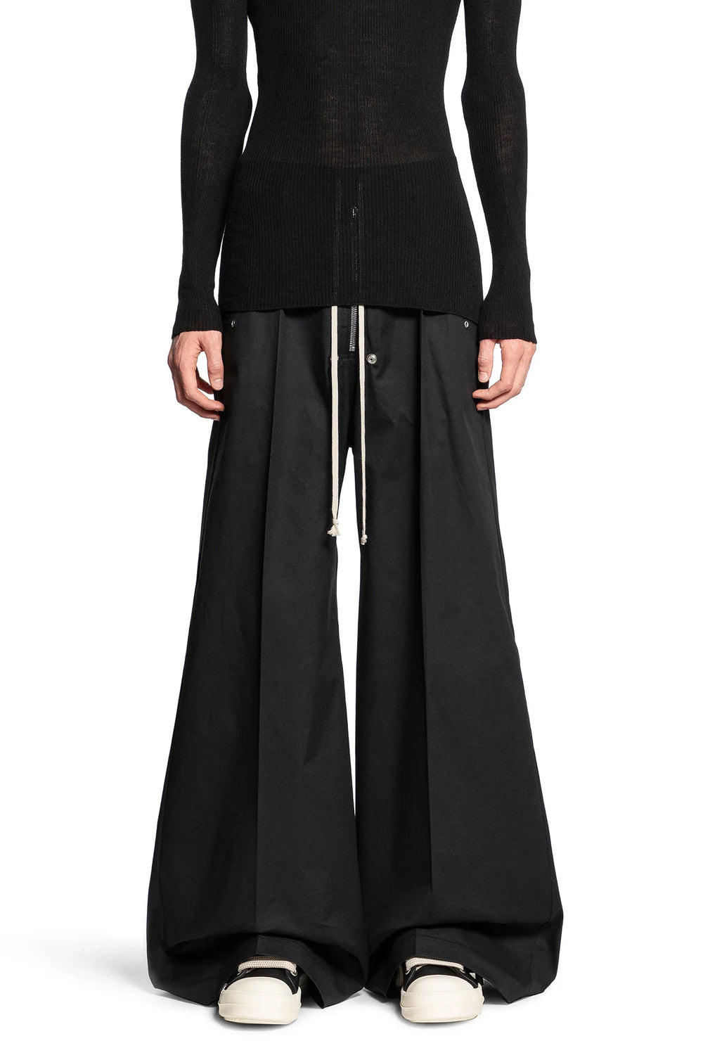 RICK OWENS MAN BLACK TROUSERS - Antonioli.eu